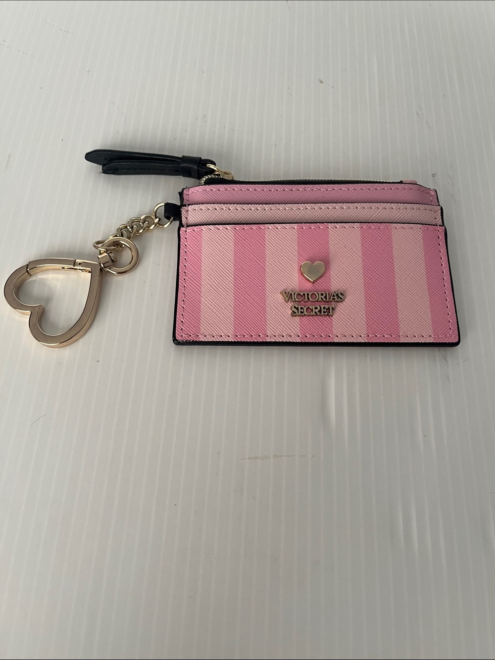 Victoria Secret Pink Stripe Key Holder